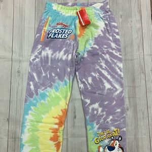 COPY - Frosted Flakes Sweatpants Tie Dye Women Medium